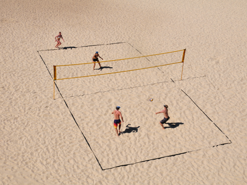 Beach volley, άσκηση και διασκέδαση